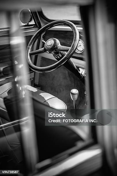 Mini Cooper Clássico Interior - Fotografias de stock e mais imagens de Antigo - Antigo, Ao Ar Livre, Assento de Veículo