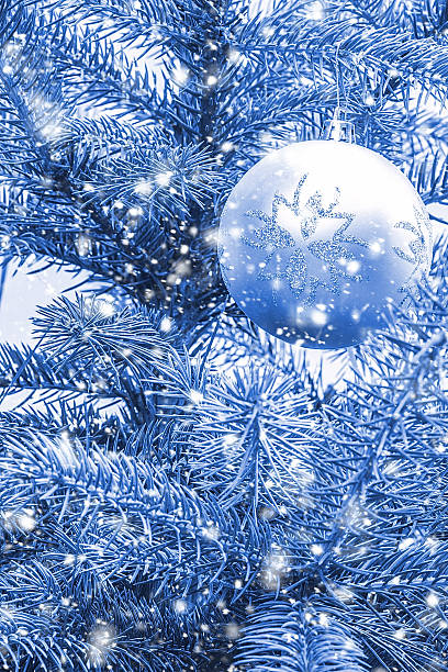 istock Glass ball on the Christmas tree 494740262