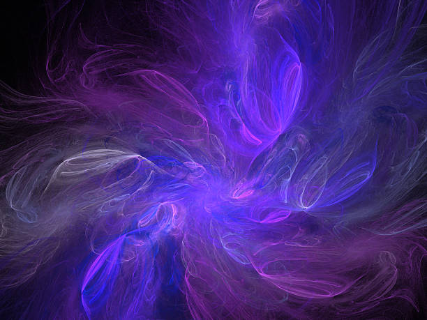 istock Digital Fractal on Black 494740715