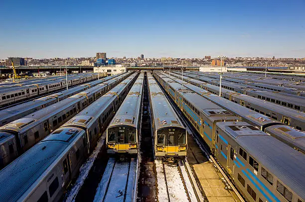Photo of Train yard New York City