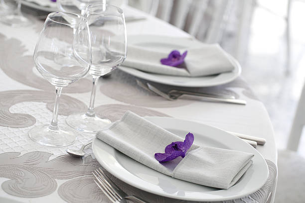 istock Elegant wedding table arrangement 494756960