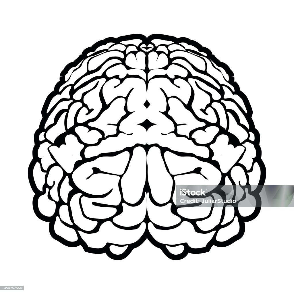 Brain Simple Sign Unique Human Brain Sign Stock Illustration - Download Image Now - 2015 ...
