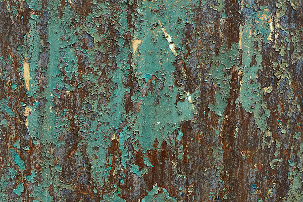 istock The surface of rusty sheet metal. 494758726