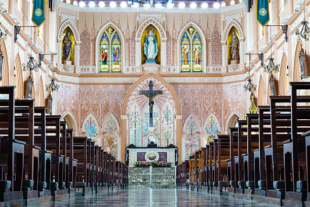 istock The Roman Catholic Maephra Patisonti Niramon Church 494759970
