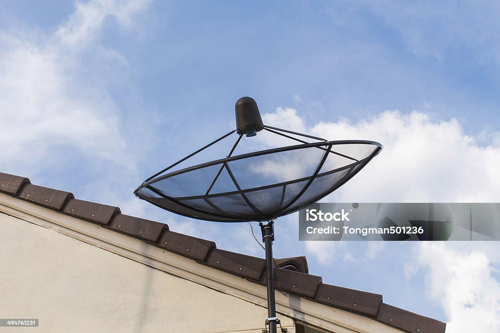 satellite dish A large satellite dish patiently listening. Animal Antenna Stock Photo