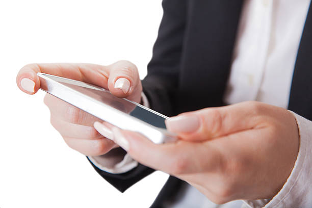 istock girl holding a smartphone 494761515
