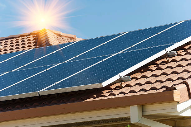 photovoltaic panels - solar panels bildbanksfoton och bilder