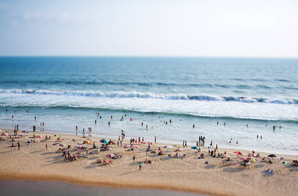 istock Timelapse Beach on the Indian Ocean. India (tilt shift lens). 494762097