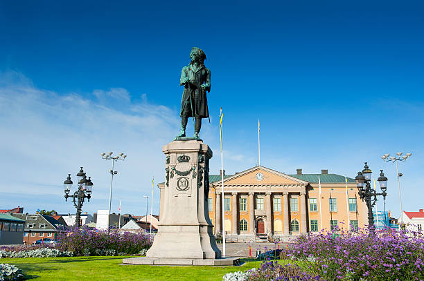 Market square Market square in Karlskrona stortorget stock pictures, royalty-free photos & images