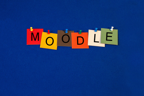 Moodle, sign series for technology.