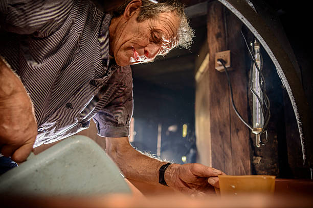 istock Traditional Cheese Making in Swiss Alps 494764970