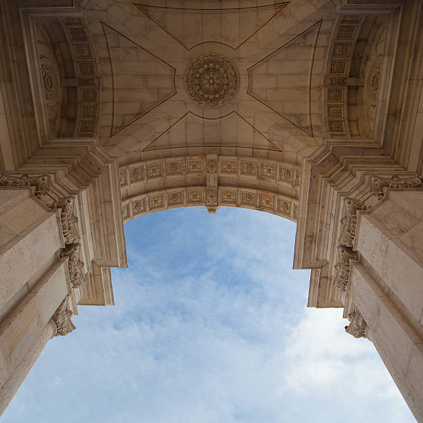 istock The Rua Augusta Arch in Lisbon. 494765306