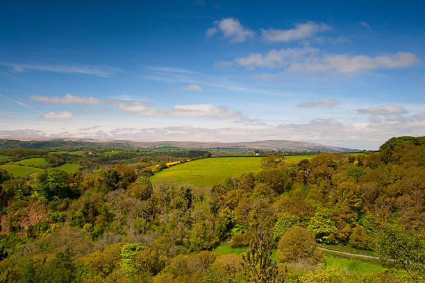 istock View of the landscape from Castle Drogo 494766014