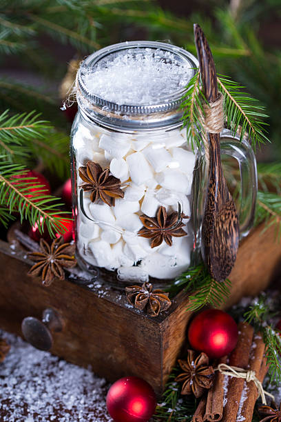 istock Close up of marshmallow jar 494767958