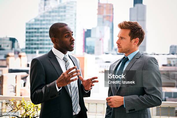 Business Talk Stock Photo - Download Image Now - Bonding, Business, Financial Occupation