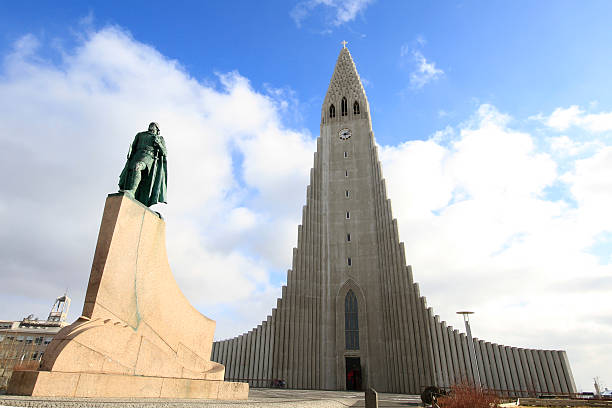 istock Church Hallgrimskirkja, Reykjav 494780881