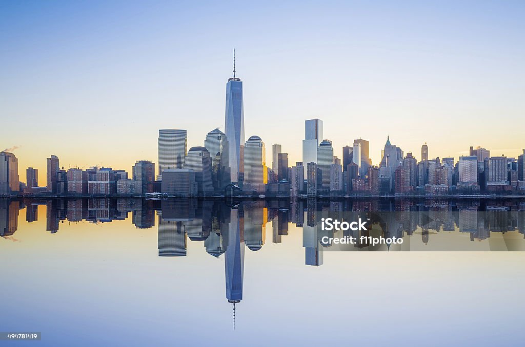 Манхэттен Нью-Йорке - Стоковые фото Нью-Йорк роялти-фри