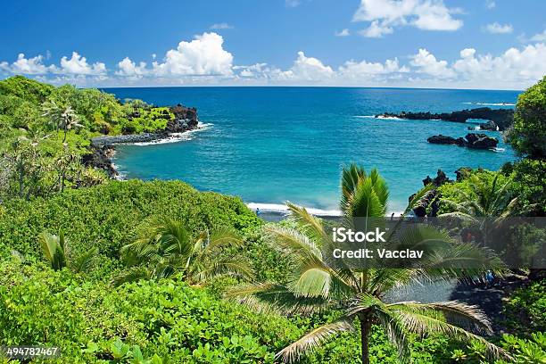 Foto de Maui Havaí O Paraíso Em Ilha e mais fotos de stock de Azul - Azul, Céu - Fenômeno natural, EUA