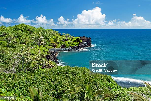 Paraíso En La Isla De Maui Hawai Foto de stock y más banco de imágenes de Azul - Azul, Cielo, EE.UU.