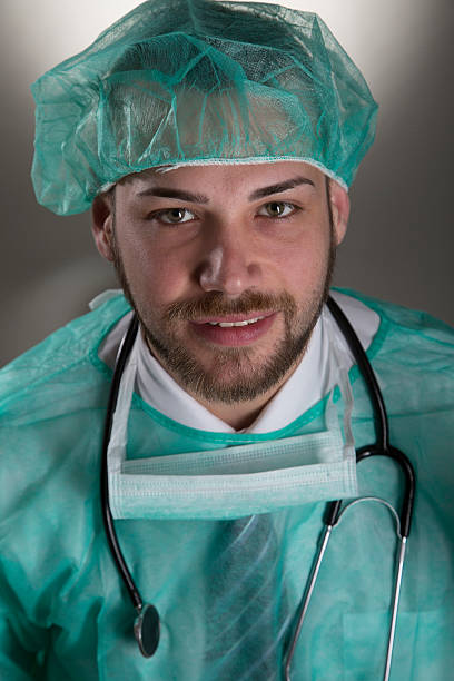 istock young bearded doctor portrait 494783723