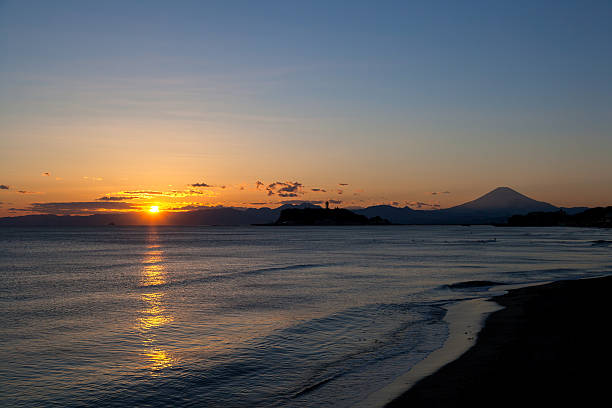 istock Beautiful sunset of Mt.Fuji 494784299