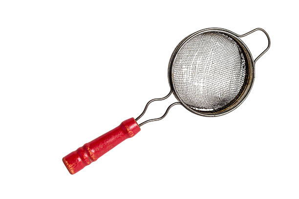 Antique Tea Strainer stock photo