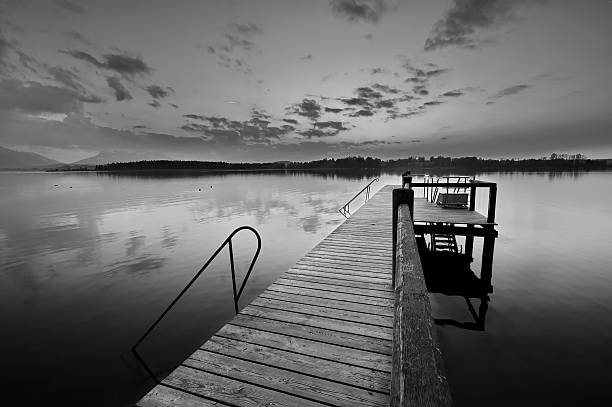 istock Sunset at lake Chiemsee in Germany 494788354