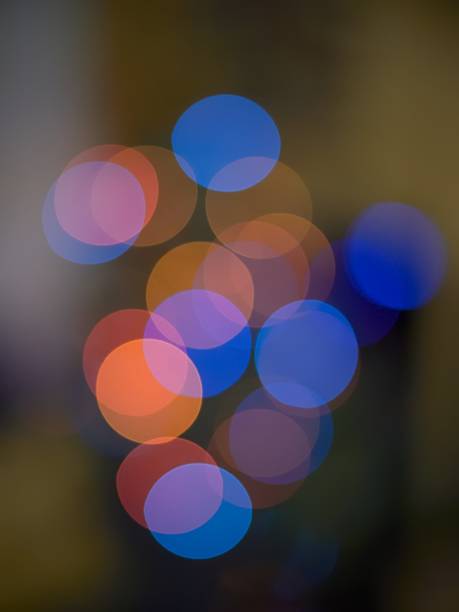 bokeh świateł – zdjęcie