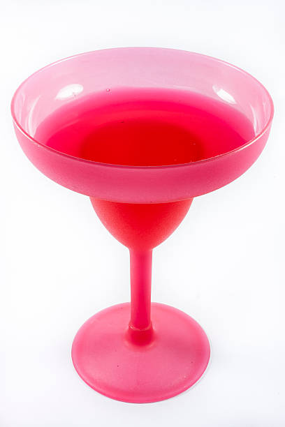 istock Champagne glass in red. 494808965