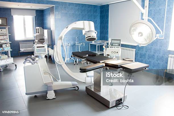 Operating Stock Photo - Download Image Now - Medical Equipment, Operating Room, Machinery