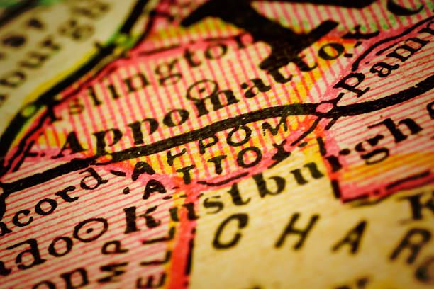istock Appomattox | Virginia County Maps 494809968