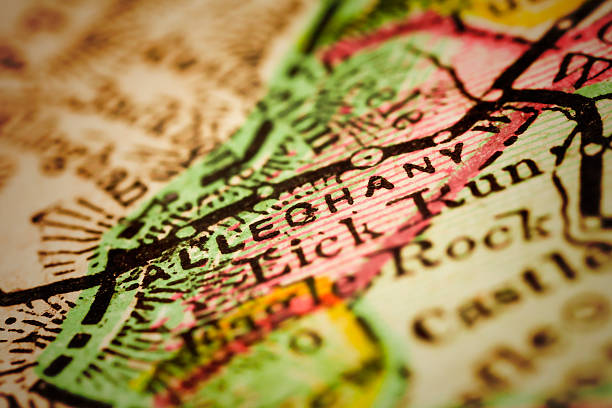 istock Alleghany | Virginia County Maps 494810002