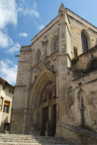 istock Ancient Church in Avignon (France) 494810387