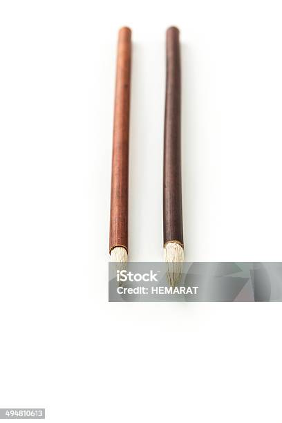 Escova De Escrita - Fotografias de stock e mais imagens de Antiguidade - Antiguidade, Arte e Artesanato - Arte visual, Bambu - Material