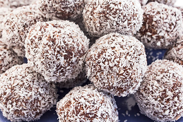 istock Balls of coconut and chocolate 494810790