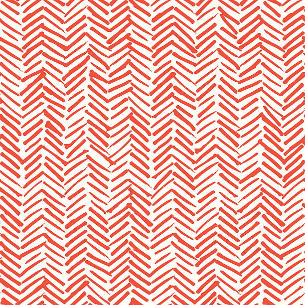 smeared bezszwowe wzór w jodełkę konstrukcja - wallpaper pattern contemporary dirty messy stock illustrations