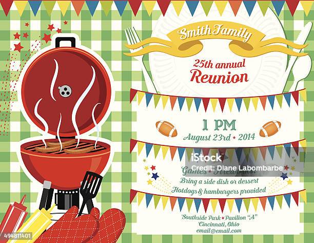 Family Reunion Bbq Invitation Template Stock Illustration - Download Image Now - Barbecue - Social Gathering, Barbecue - Meal, Barbecue Grill - iStock family-reunion-bbq-invitation-template-stock-illustration-download-image-now-barbecue-social-gathering-barbecue-meal-barbecue-grill-istock