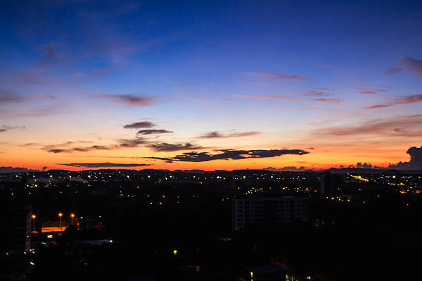 istock Morning sky over the city 494812847