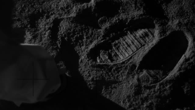 Footprints on Moon
