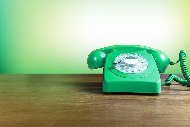 istock Vintage Green Phone 494814724
