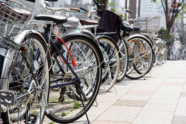 istock Lot of Bicycles parking 494815763