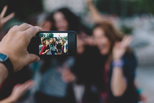 istock Friends taking a photo together 494827178