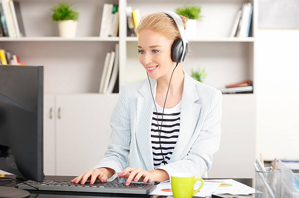 istock Businesswoman at office 494828494