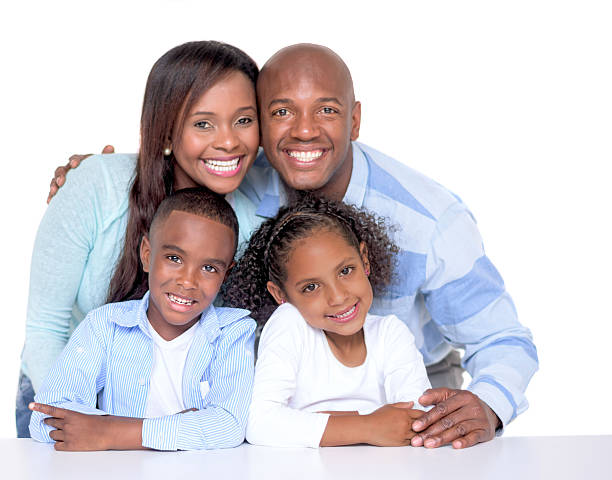 istock Beautiful African American family 494833716