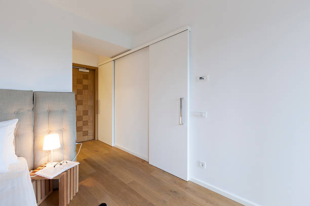 istock Hotel room interior - entrance hallway 494834641