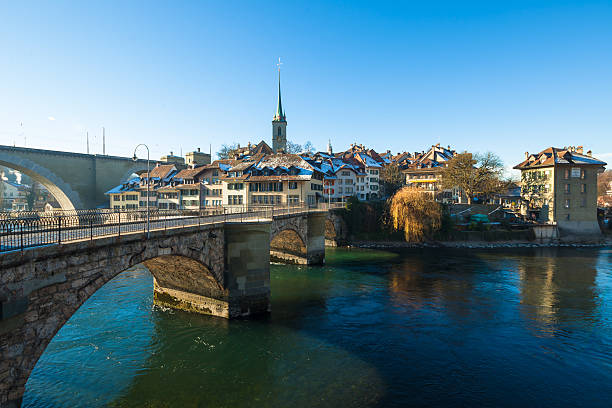 istock Aare river crossing Bern, Switzerland 494834975
