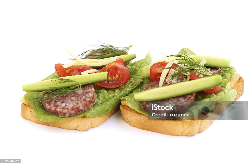 Sándwiches - Foto de stock de Alimento libre de derechos