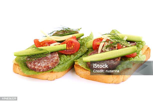 Sándwiches Foto de stock y más banco de imágenes de Alimento - Alimento, Alimentos deshidratados, Blanco - Color
