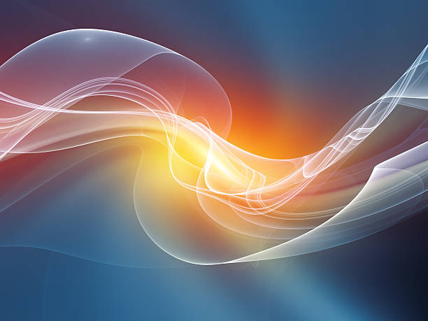 istock Lights of Fractal Waves 494839779