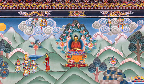 istock bhutanese temple at Bodhgaya 494840599